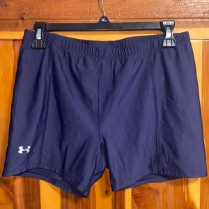 Under Armour Navy Athletic Shorts